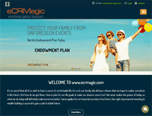 Tablet Screenshot of ecrmagic.com
